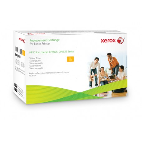 Xerox Cartuccia toner giallo. Equivalente a HP CE262A. Compatibile con HP Colour LaserJet CM4540 MFP, Colour LaserJe (106R02219)