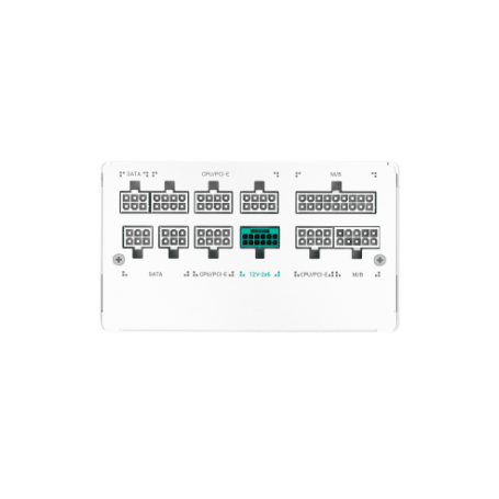 DEEPCOOL ALIM. PN750-M 750W WH GOLD ATX3.1 PCIe 5.1 F.MODULARE  R-PN750M-FC