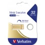 Verbatim Metal Executive - Memoria USB 3.0 da 32 GB - Oro (99105)