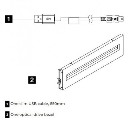 ST650 V2V3 Optical Disk Drive Cable Kit 4Z57A16101