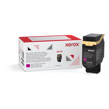Xerox Cartuccia toner Giallo a High capacity da 5500 Pagine per Stampante a colori ® C320​/​multifunzione a colori ® C325 