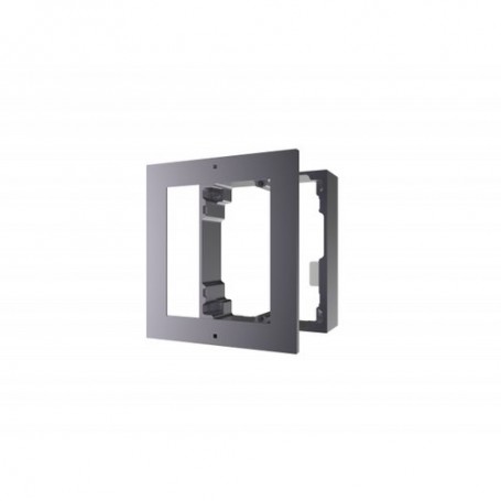 HIKVISION Cornice 1 modulo. Contiene cornice e scatola da parete per posto esterno - DS-KD-ACW1