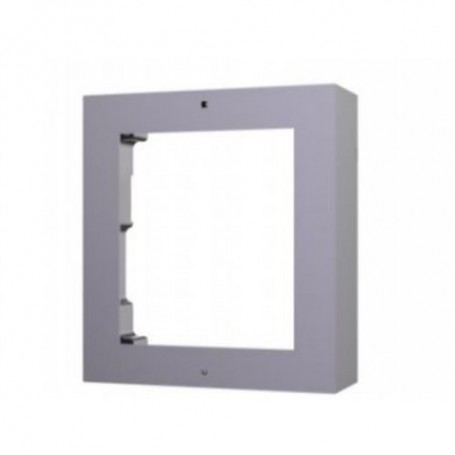 HIKVISION Cornice 1 modulo. Contiene cornice e scatola da incasso per posto esterno - DS-KD-ACF1