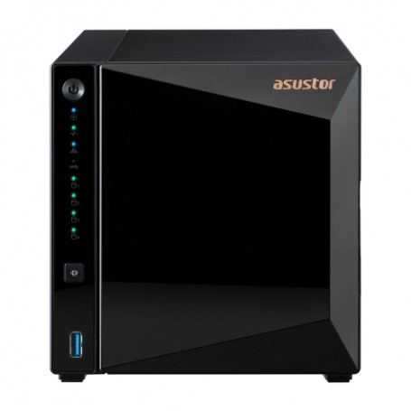 ASUSTOR NAS TOWER 4 bay, Realtek RTD1619B, Quad-Core, 1.7GHz, 2GB RAM, 2.5GbE x1, USB3.2 Gen1 x3, WOW (Wake on WAN) .. AS3304Tv2