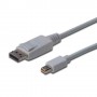 CAVO DIGITUS DISPLAYPORT TO MINI DP, M/M, 3MT, BIANCO, AK340102030W