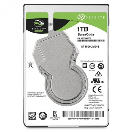 HD SEAGATE SATA BARRACUDA 1TB GB 2.5" 9.5mm 5400 RPM 8mb cache - ST1000LM048
