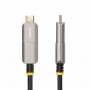 StarTech.com Cavo ottico attivo (AOC) da USB-C a HDMI 2.0 da 15,2 m, 4K 60 Hz, con classificazione CL3, cavo adattatore da USB T