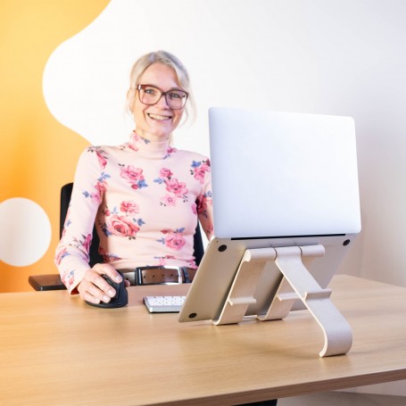 R-Go Tools R-Go Treepod Bio Multi supporto, regolabile, bianco