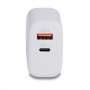 Lindy 73428 Caricabatterie per dispositivi mobili Universale Bianco AC Ricarica rapida Interno