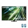 Samsung TV Neo QLED 4K 65" QE65QN90DATXZT Smart TV Wi-Fi Titan Black 2024, Processore NQ4 AI GEN2, Tecnologia Quantum Matrix, Ne
