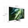 Samsung TV Neo QLED 4K 65" QE65QN90DATXZT Smart TV Wi-Fi Titan Black 2024, Processore NQ4 AI GEN2, Tecnologia Quantum Matrix, Ne