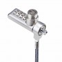 StarTech.com Cavo di Sicurezza per Notebook a duplice accesso da 2m, con chiave identica e a combinazione per dispositivi K-Slot
