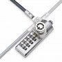StarTech.com Cavo di Sicurezza per Notebook a duplice accesso da 2m, con chiave identica e a combinazione per dispositivi K-Slot
