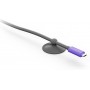 Logitech 952-000195 cavo USB USB 3.2 Gen 2 (3.1 Gen 2) 5 m USB C Grafite, Viola