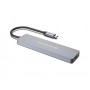 Conceptronic DONN28G replicatore di porte e docking station per laptop Cablato USB 3.2 Gen 1 (3.1 Gen 1) Type-C Grigio