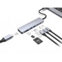Conceptronic DONN28G replicatore di porte e docking station per laptop Cablato USB 3.2 Gen 1 (3.1 Gen 1) Type-C Grigio