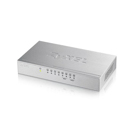Zyxel GS-108B V3 Non gestito L2+ Gigabit Ethernet (10/100/1000) Argento