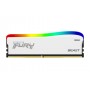 Kingston Technology FURY Beast 16GB 3600MT/s DDR4 CL18 DIMM bianco RGB SE