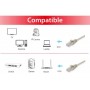 Equip 625417 cavo di rete Beige 0,5 m Cat6 U/UTP (UTP)