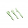 MUITOMAS SET 3PCS CUTLERY GREEN