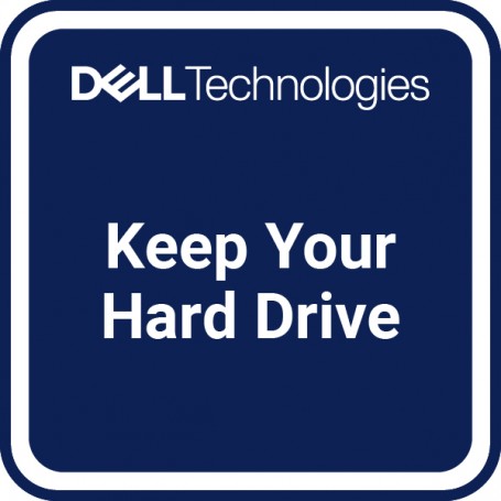DELL 3Y Keep Your HD For Enterprise 1 licenza/e 3 anno/i