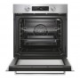 Candy CA6 N3B3HTX 78 L Nero, Acciaio inox