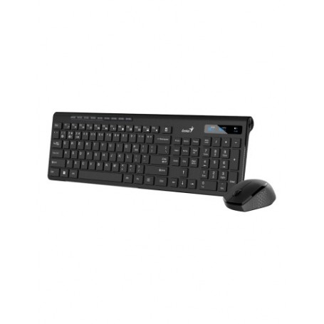GENIUS TASTIERA + MOUSE WIR. SLIMSTAR 8230 D.MODE (BT + 2.4gHZ) BLACK IT