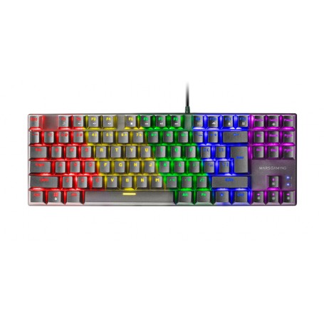 Mars Gaming MK80 tastiera USB Italiano Nero