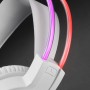 Mars Gaming MHRGBW cuffia e auricolare Cablato A Padiglione USB tipo A Bianco