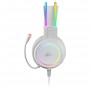 Mars Gaming MHRGBW cuffia e auricolare Cablato A Padiglione USB tipo A Bianco