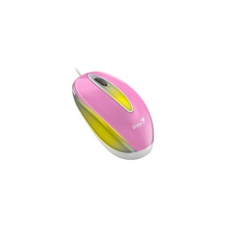 GENIUS MOUSE USB DX-MINI FLASHING LED PINK