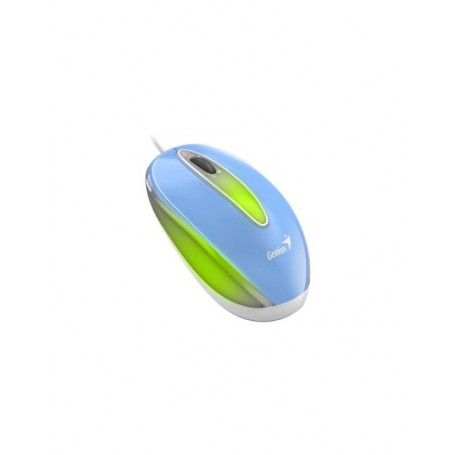 GENIUS MOUSE USB DX-MINI FLASHING LED BLUE