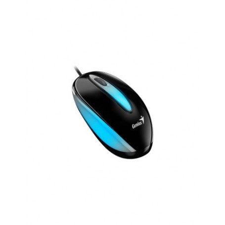 GENIUS MOUSE USB DX-MINI FLASHING LED BLACK