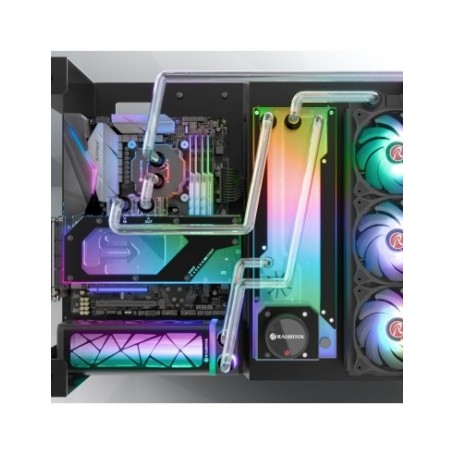 RAIJINTEK SERBATOI  ANTILA PURE R240B BLK 5V ARGB H263mm 700ml G1/4''