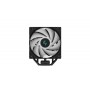 DeepCool AG400 A-RGB Processore Raffreddatore d'aria 12 cm Nero, Bianco 1 pz