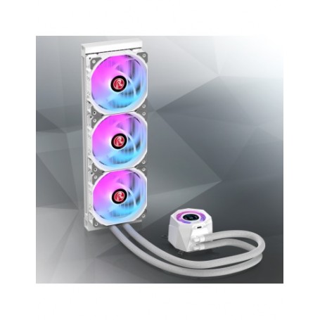 RAIJINTEK RAFF CPU LIQUIDO CYCLOPS 360 WHITE ARGB PWN LCD TFT 1.4 0R10B0022