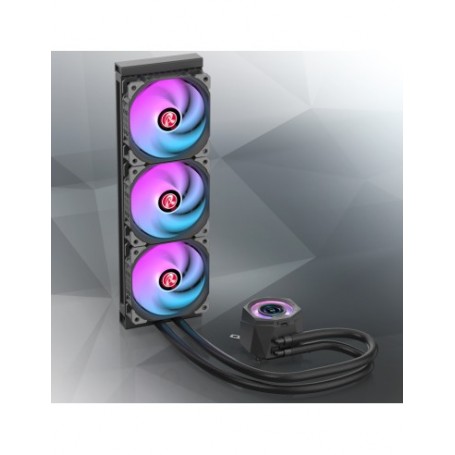 RAIJINTEK RAFF CPU LIQUIDO CYCLOPS 360 BLACK ARGB PWN LCD TFT 1.4 0R10B0022