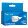 Vultech CC-120PDCUGWH Caricabatterie per dispositivi mobili Universale Bianco AC Ricarica rapida Interno