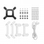 DeepCool Mystique 360 WH ARGB Processore Raffreddatore di liquidi tutto in uno 12 cm Bianco 1 pz