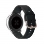 WATCHBAND UNIV 20MM SILIC BK