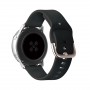 WATCHBAND UNIV 22MM SILIC BK