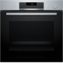 Bosch Serie 4 HRG532BS3 Forno con vapore da incasso 60 x 60 cm Acciaio Classe A+