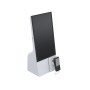 Ergonomic Solutions SpacePole Kiosk SKS001-32 accessorio di sistema POS Piastra POS Bianco Metallo
