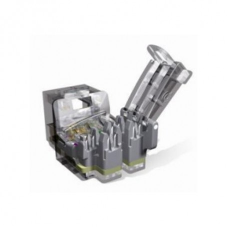 Connettore UTP RJ45 Keystone Jack in Cat 6A testato a 500MHz Classe EA conforme alle ISO/IEC 11801,EN50173,EIA/TIA 568 - 1 PZ