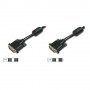 CAVO DIGITUS DVI-D TO DVI-D, M/M, 1,8MT, SINGLE LINK, NERO, 02501