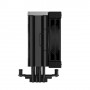 DeepCool AK400 ZERO DARK Processore Raffreddatore d'aria 12 cm Nero 1 pz