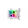 itek HYDRO CUBE 240W Processore Kit di raffreddamento a liquido 12 cm Bianco