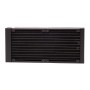 itek HYDRO CUBE 240B Processore Kit di raffreddamento a liquido 12 cm Nero 1 pz