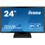 iiyama ProLite T2452MSC-B1 Monitor PC 60,5 cm (23.8") 1920 x 1080 Pixel Full HD LCD Touch screen Multi utente Nero