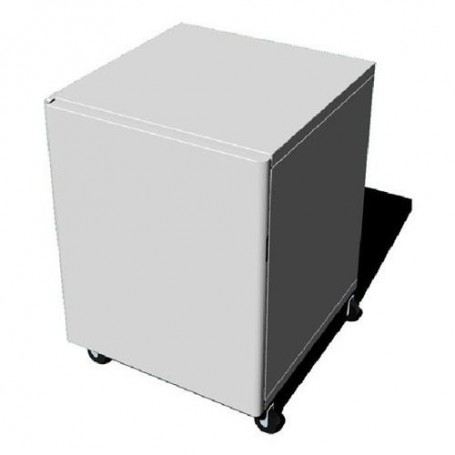 MOBILETTO IN METALLO con RUOTE GEMELLE in NYLON